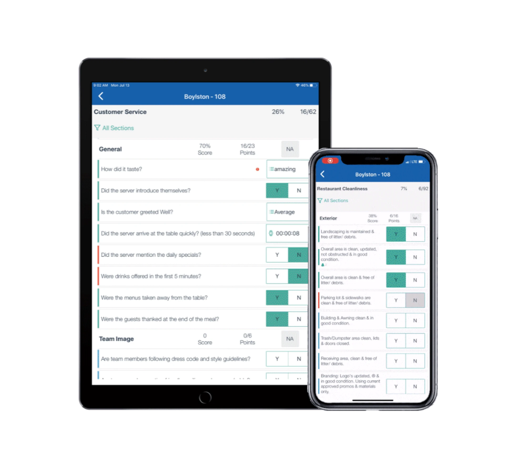 MeazureUp App in iPad