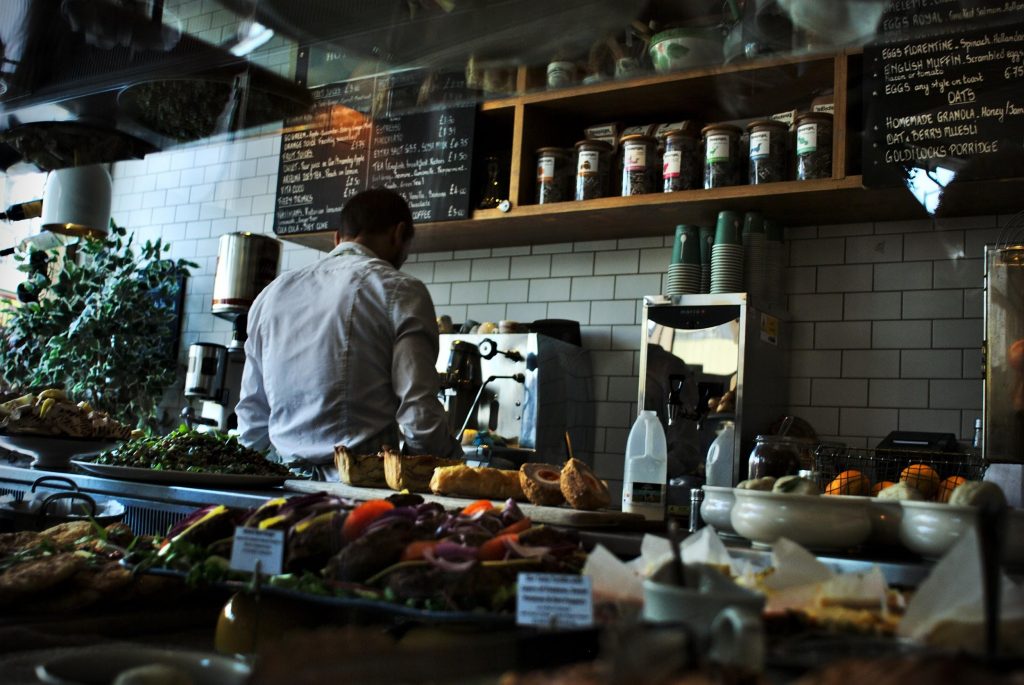 man in the kitchen